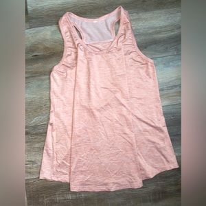 women’s baby pink workout tank top